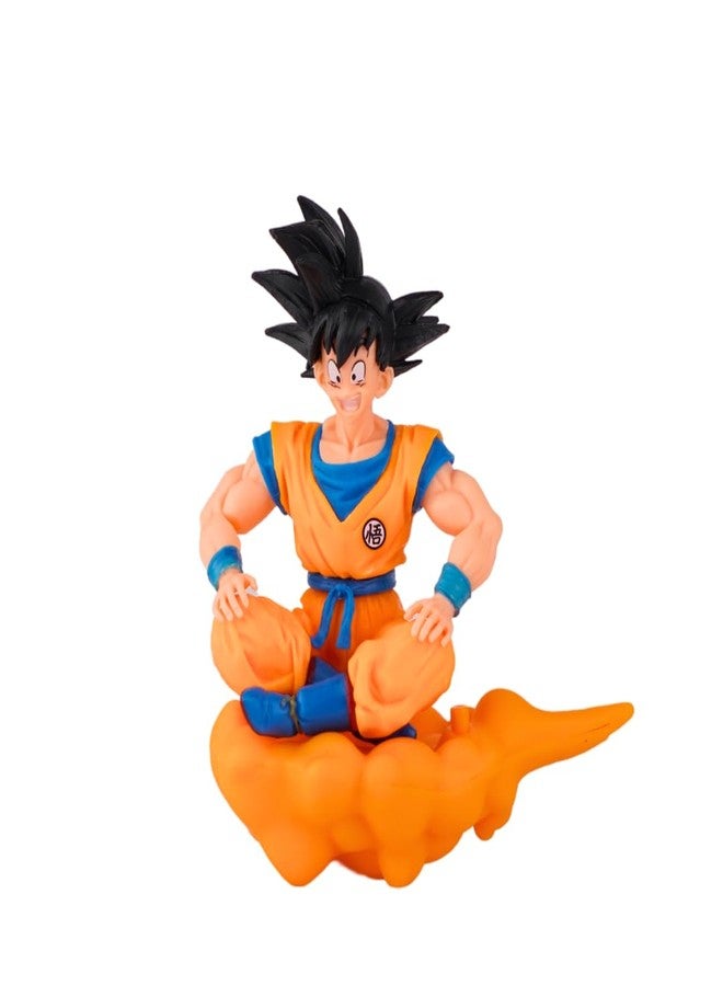 Offo Anime Goku Cloud Action Figure| Lightweight Attractive Durable for Home Decors, Office Desk and Study Table - Image 1